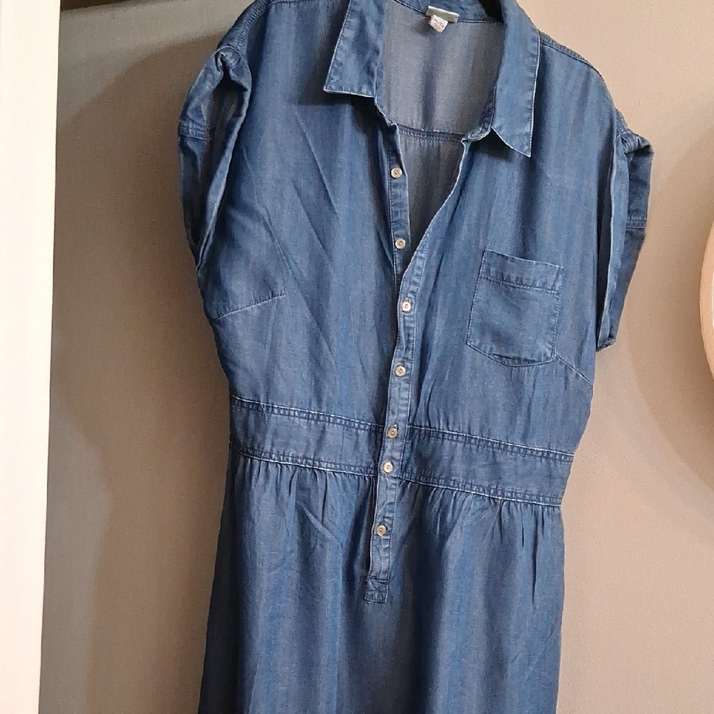 Merona Blue Denim Dress